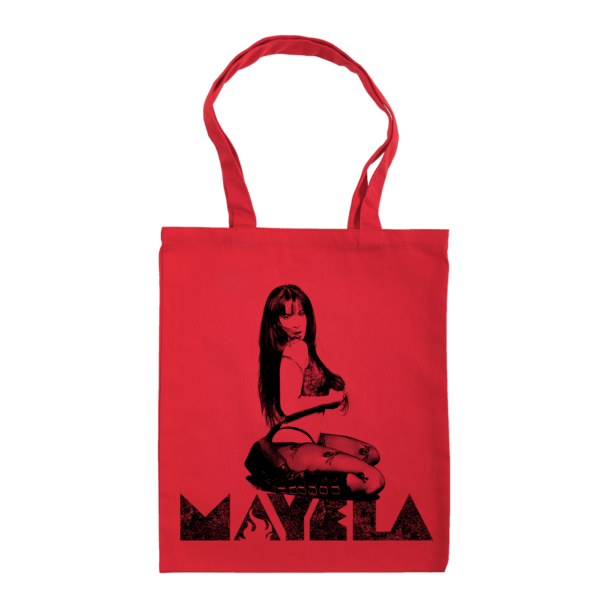 OG MAYELA TOTE BAG RED