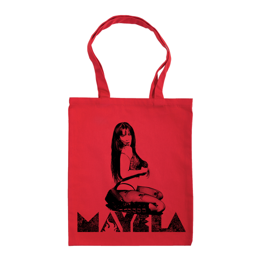 OG MAYELA TOTE BAG RED